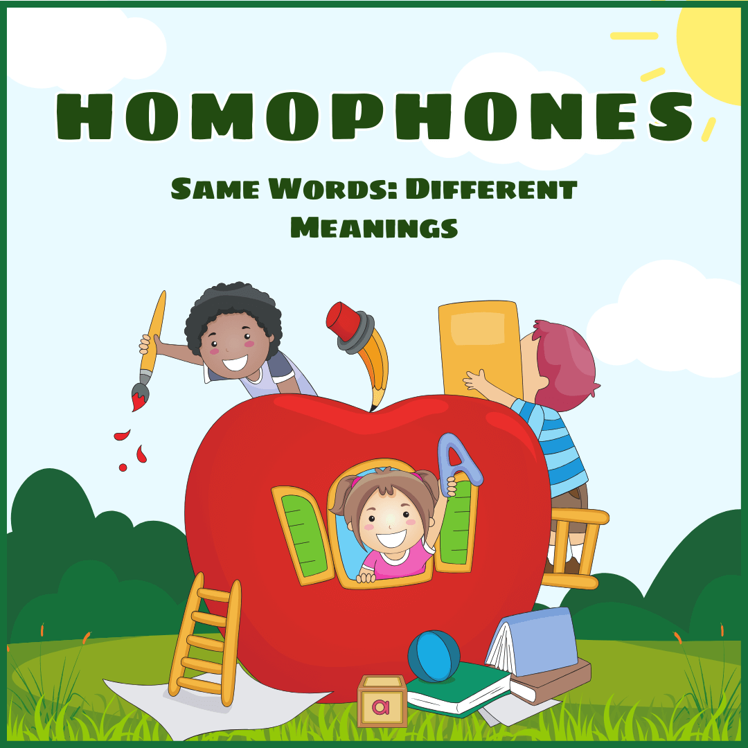 Homophones - Book Cover