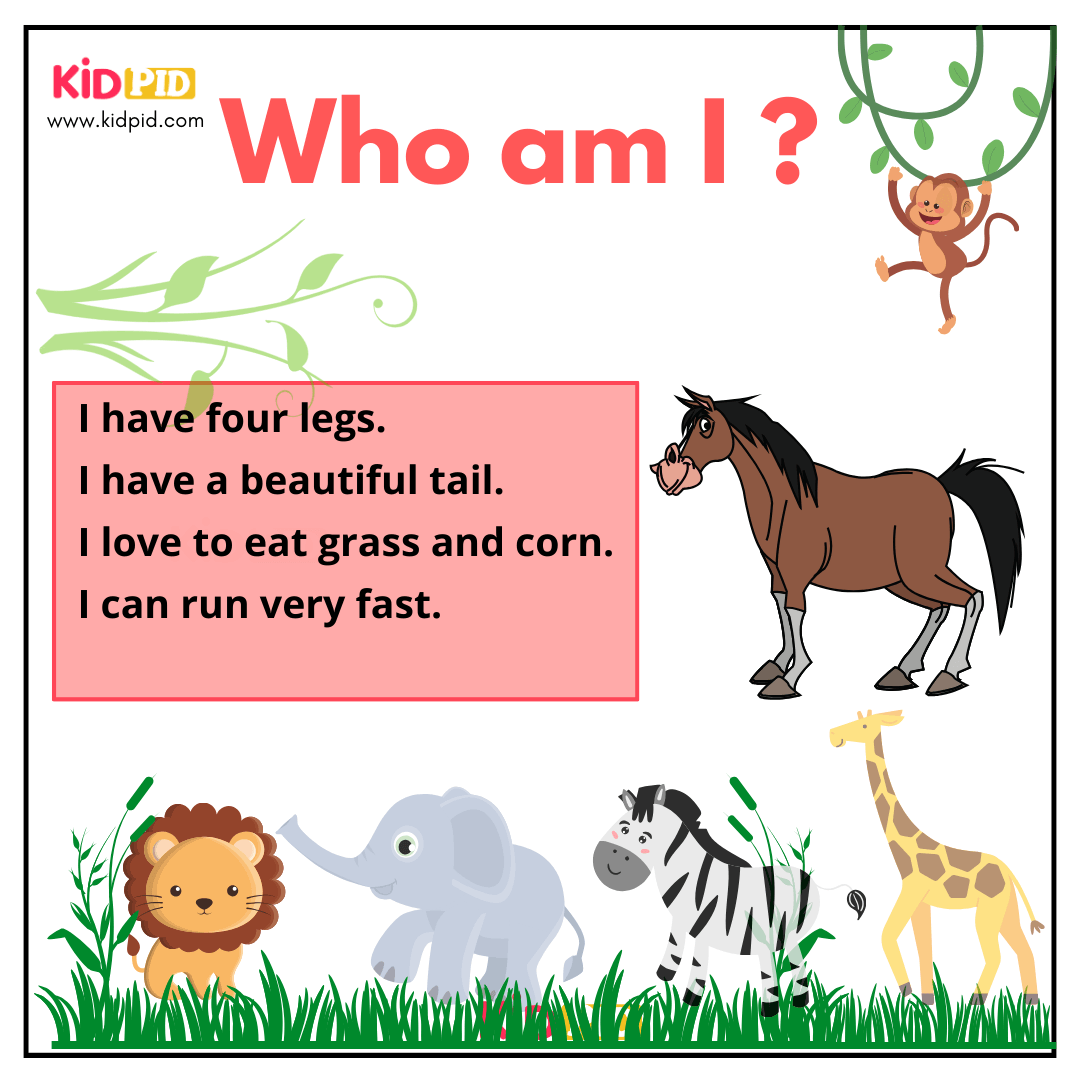 Horse - Animal Riddle