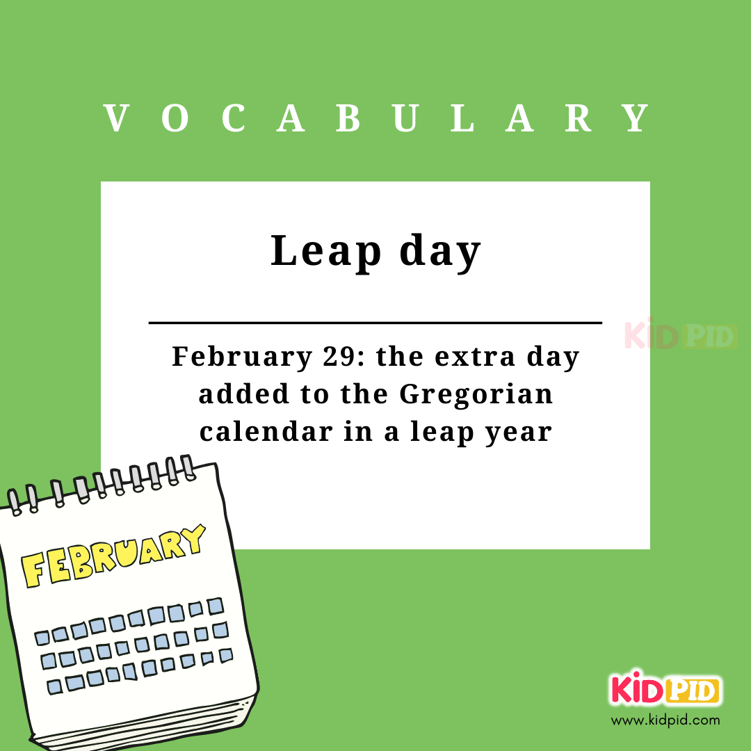 Leap Day-Vocabulary- english phrases and meaning