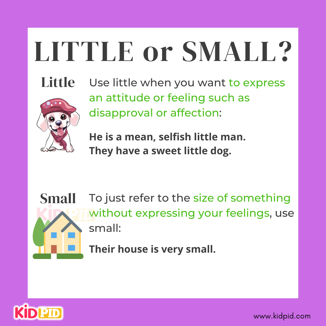 little or Small-Similar Words