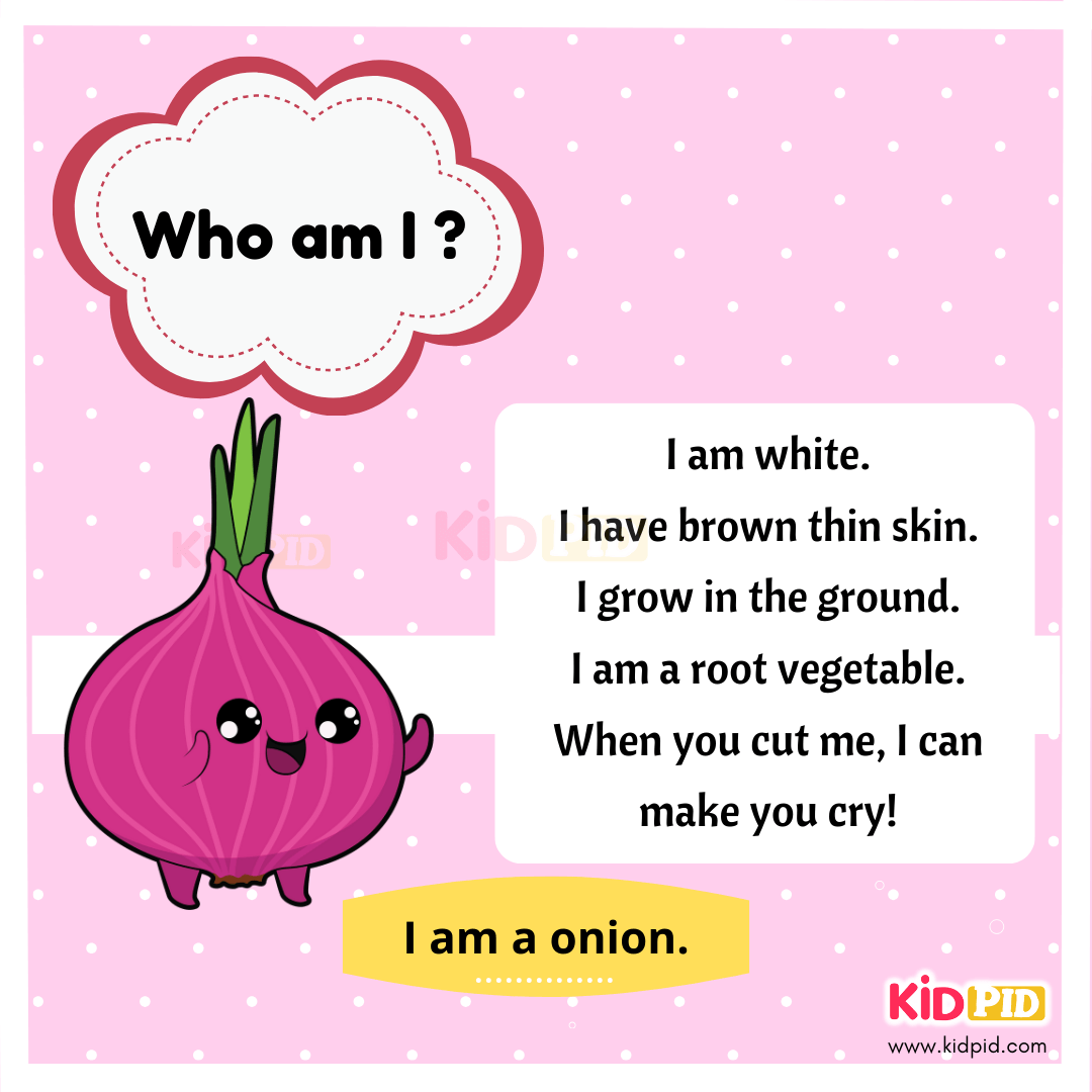 Onion - Vegetable Riddle