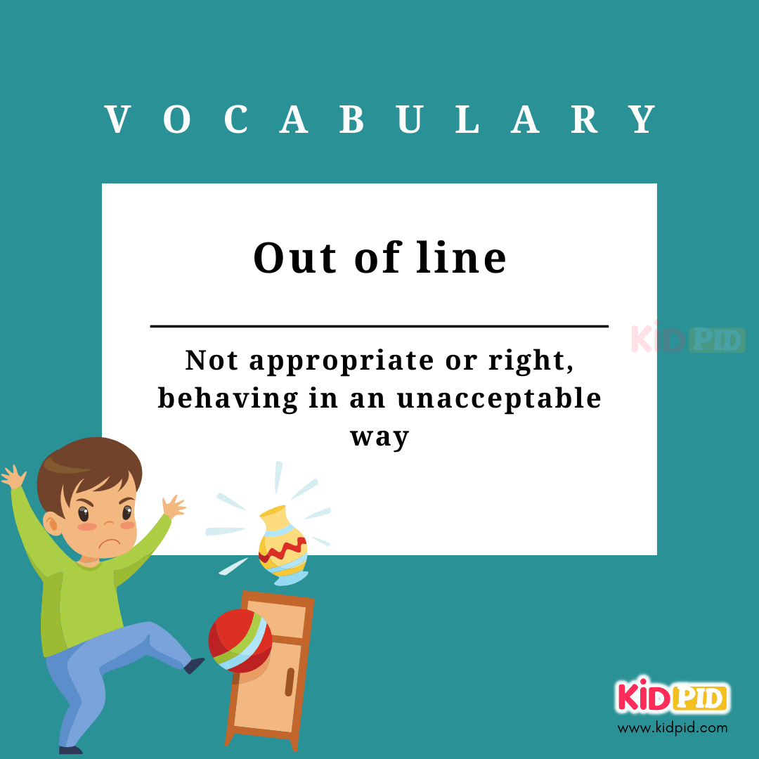 out of line-Vocalbulary-English Phrases