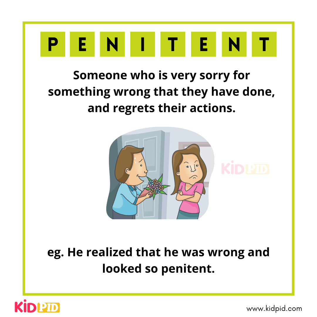 Penitent - Vocabulary