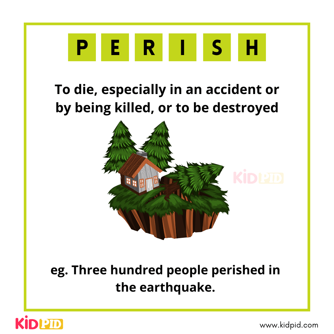 Perish - Vocabulary