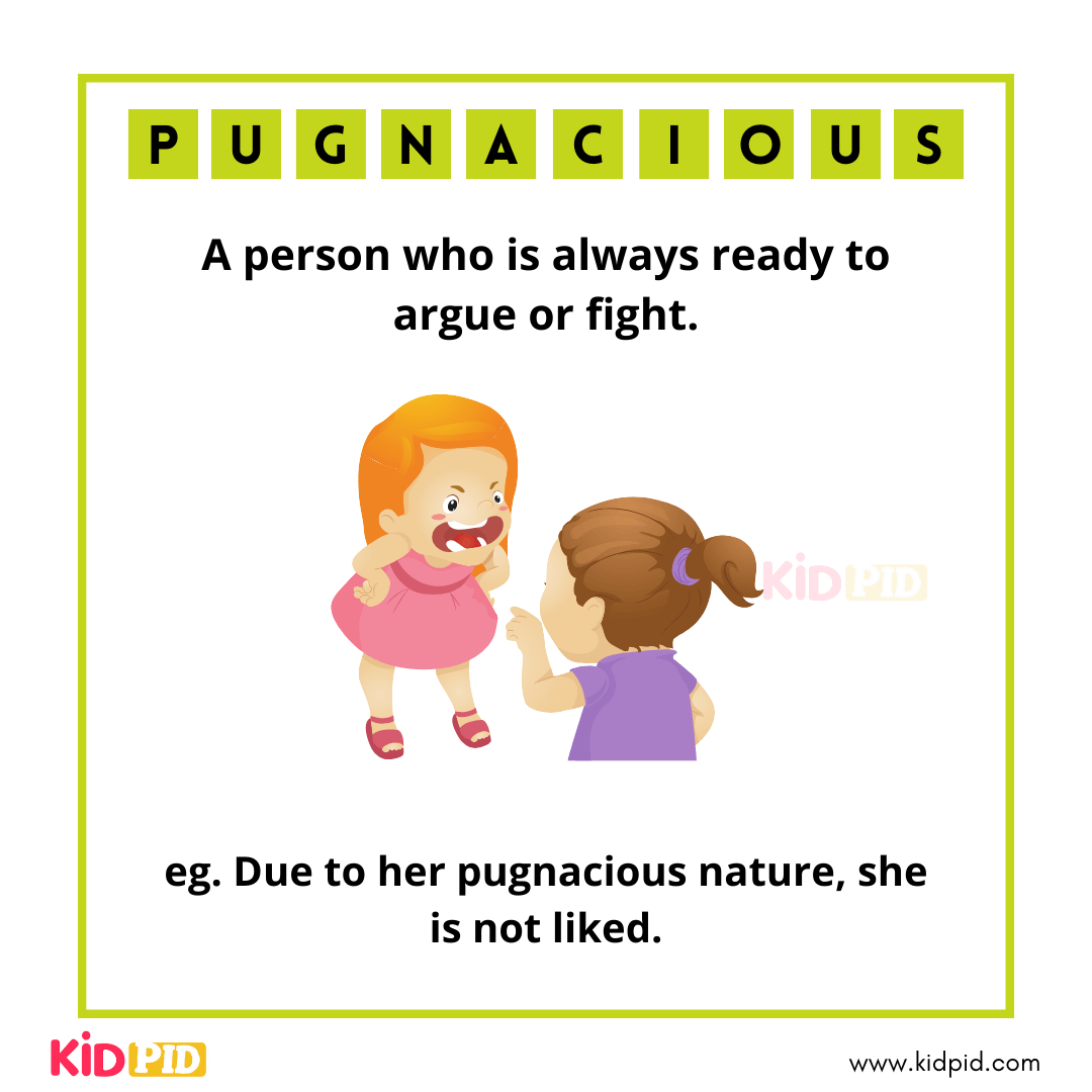 Pugnacious - Vocabulary