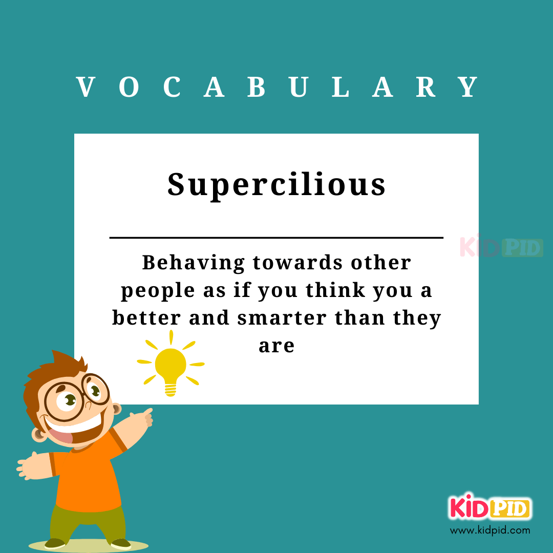 supercilious-Vocalbulary-English Phrases
