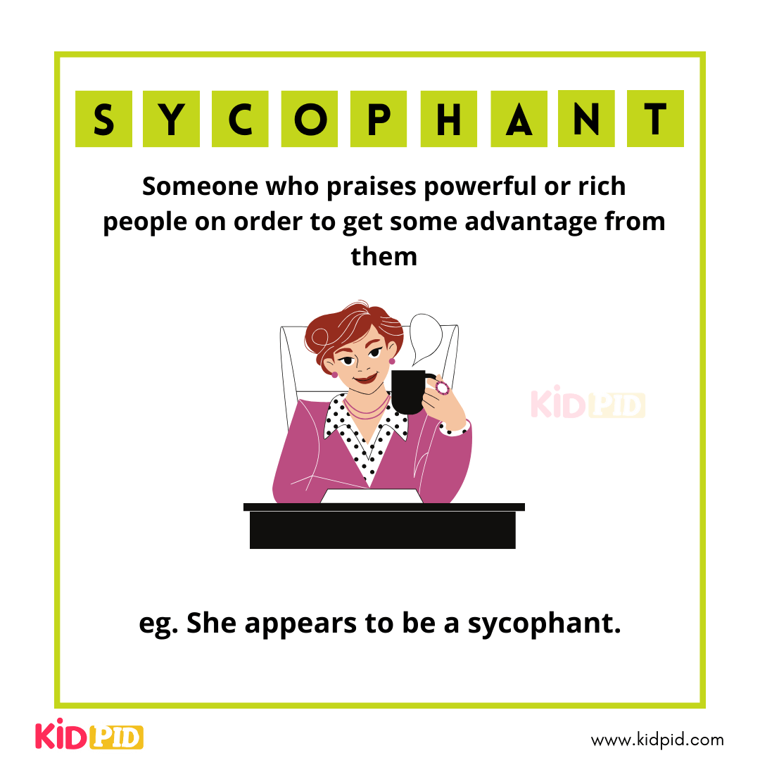 Sycophant - Vocabulary