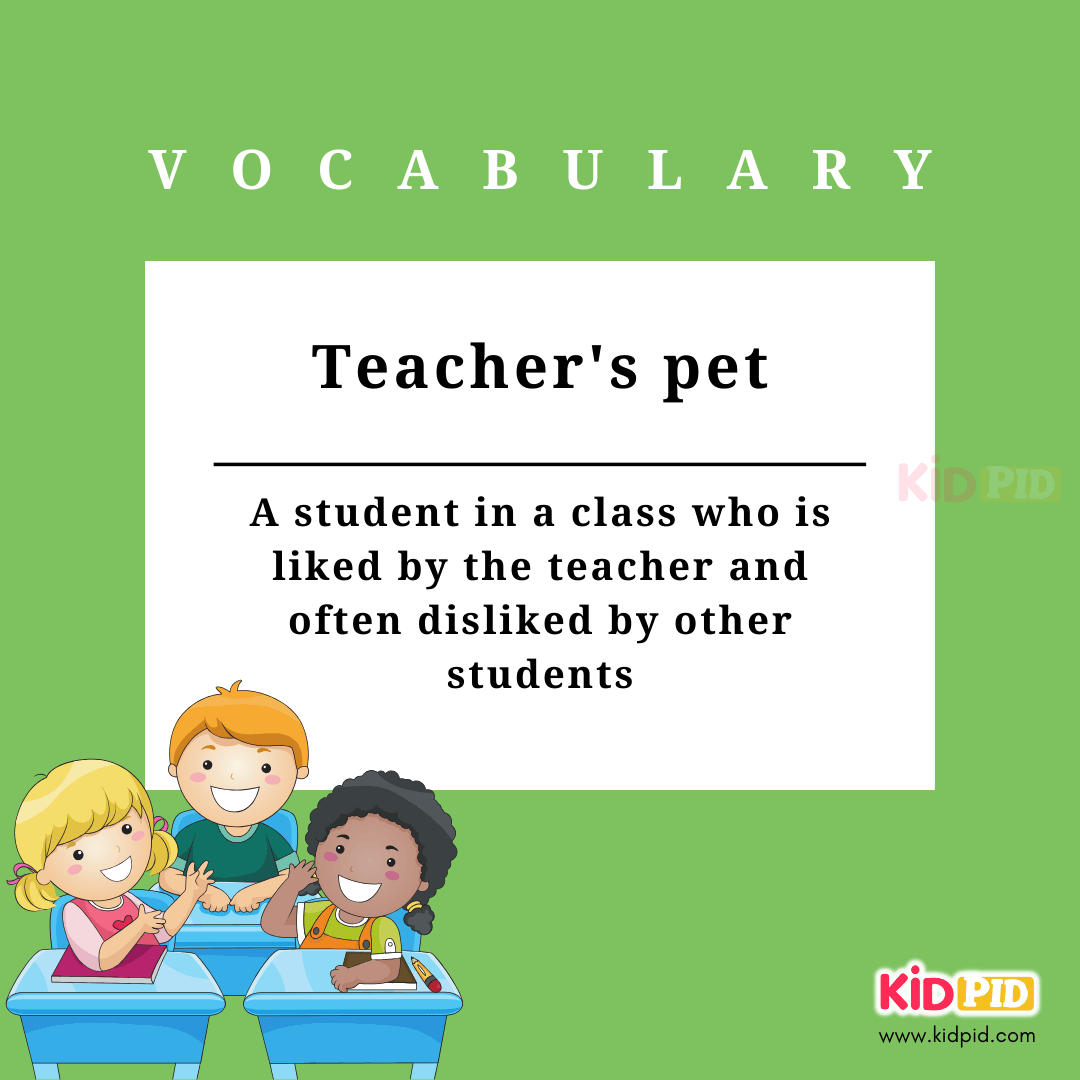 teacher's pet -Vocalbulary-English Phrases