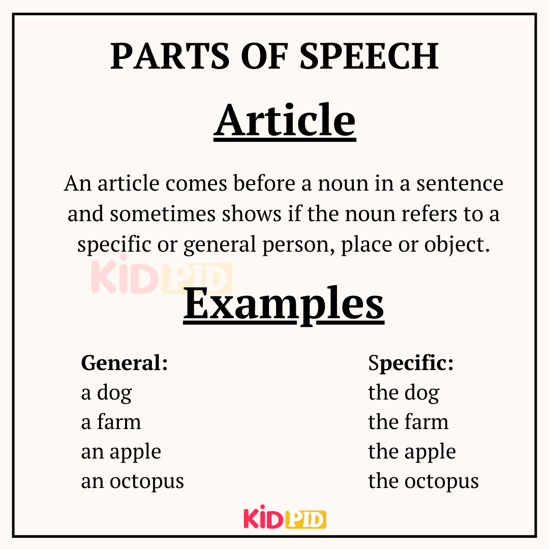 Article - Parts Of Speech (3)