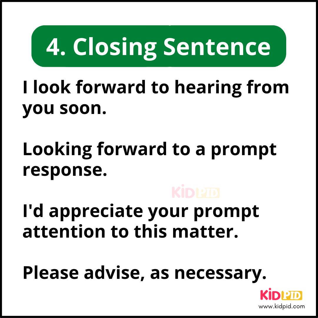 Closing Sentences-Email Writing tips