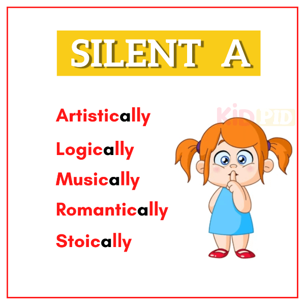 Silent A - Silent Letters in English