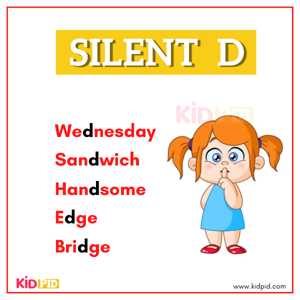Silent D - Silent Letters in English
