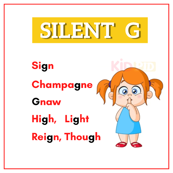Silent G - Silent Letters in English