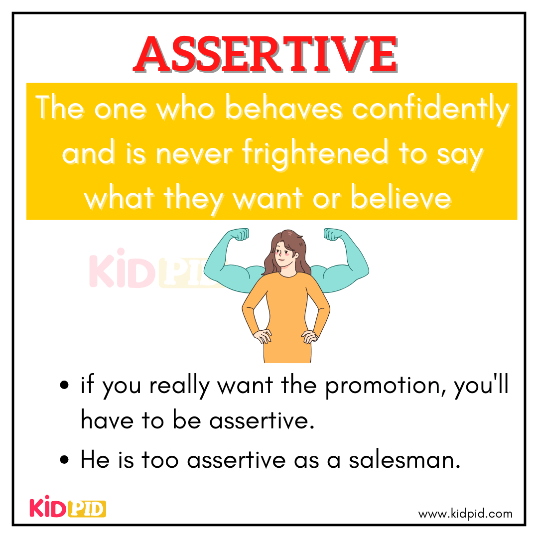 Assertive - Advanced English vocabulary