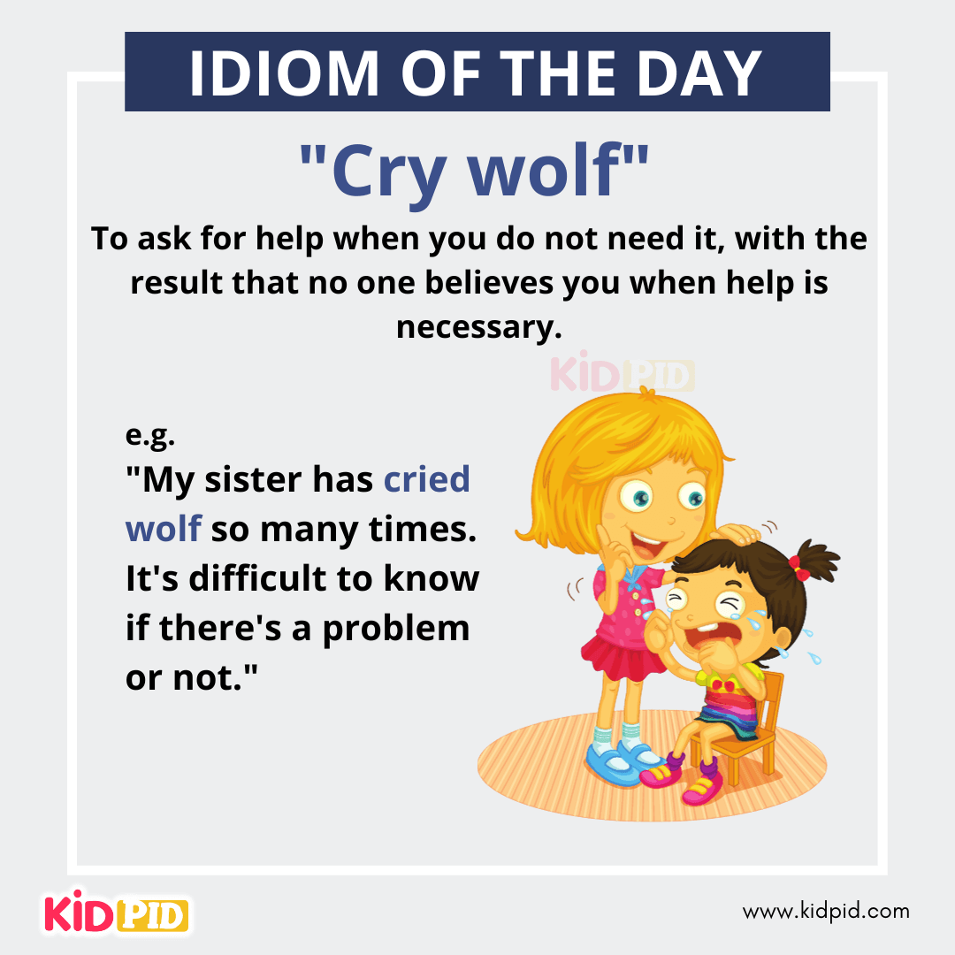 Cry wolf - English Idiom Meaning &amp; Examples