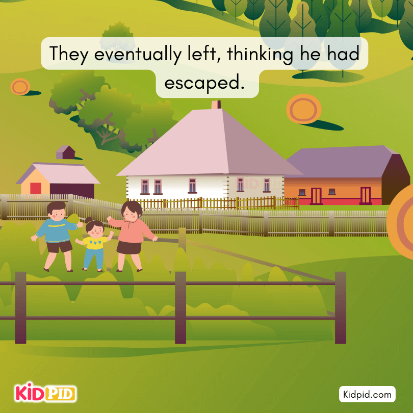 children think fox was escaped