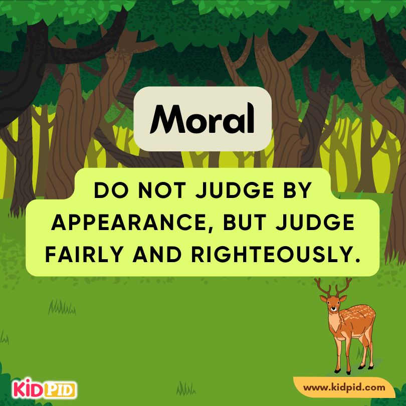 The Deer And His Antlers