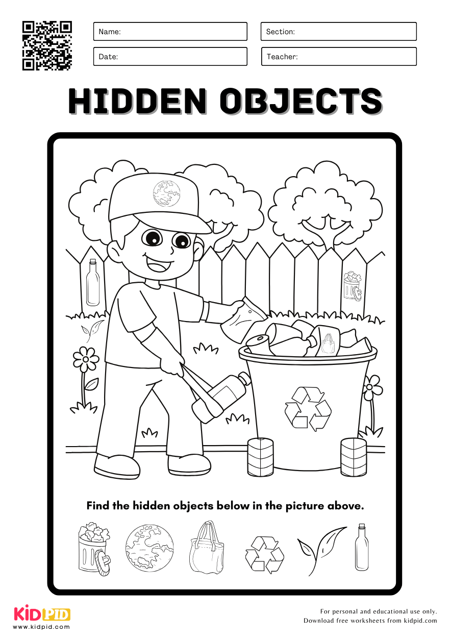 Hidden Objects Activity