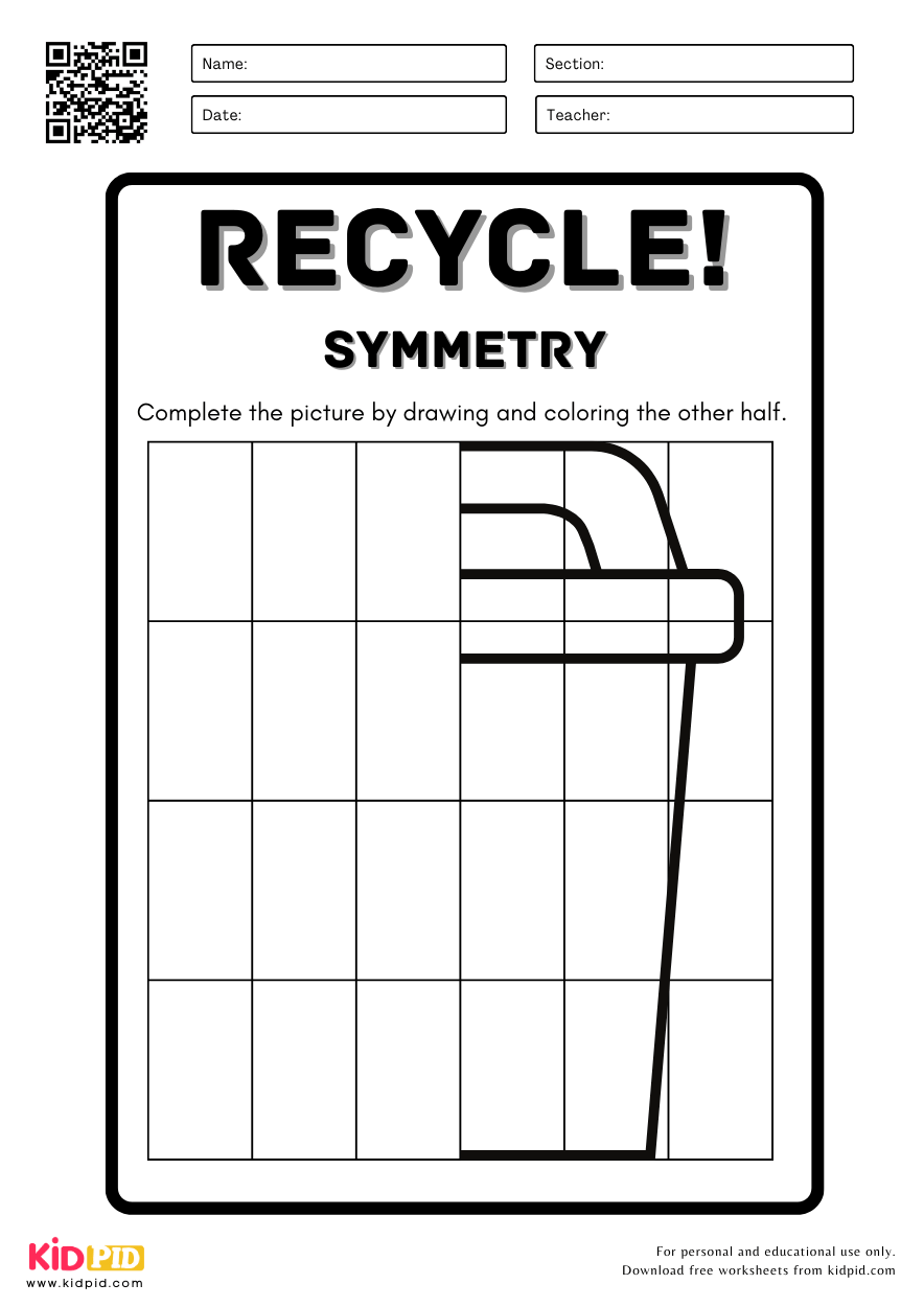 Completing Recycle Symmetry Activity