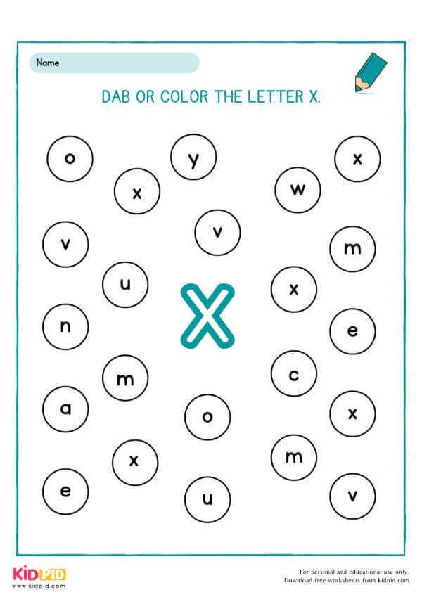 Color the Letter A to Z Worksheet