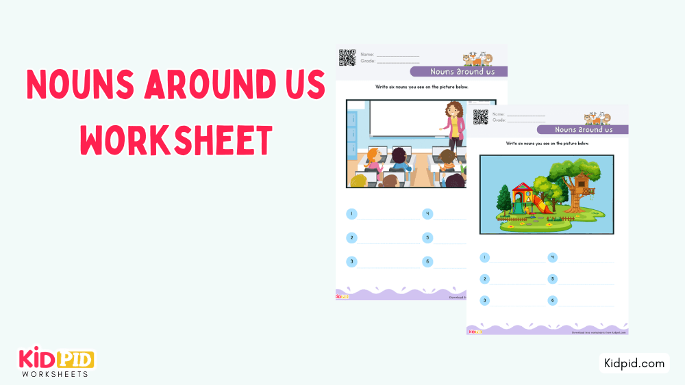 Nouns around us Worksheet