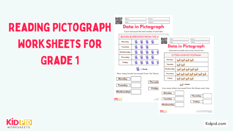 Tally Charts Free Printable Worksheets for Grade 1 - Kidpid