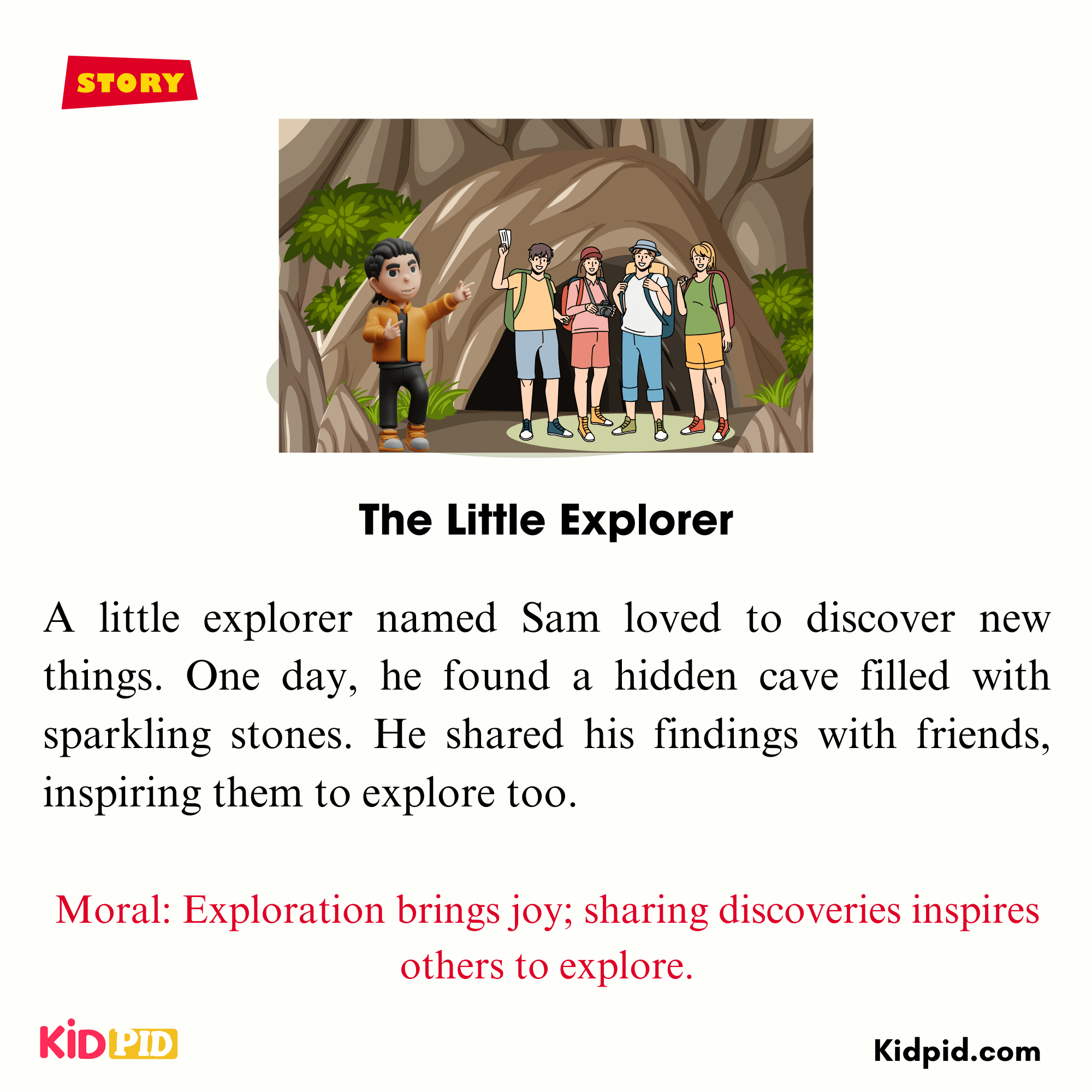 The Little Explorer - Reading Short Moral Stories For Children