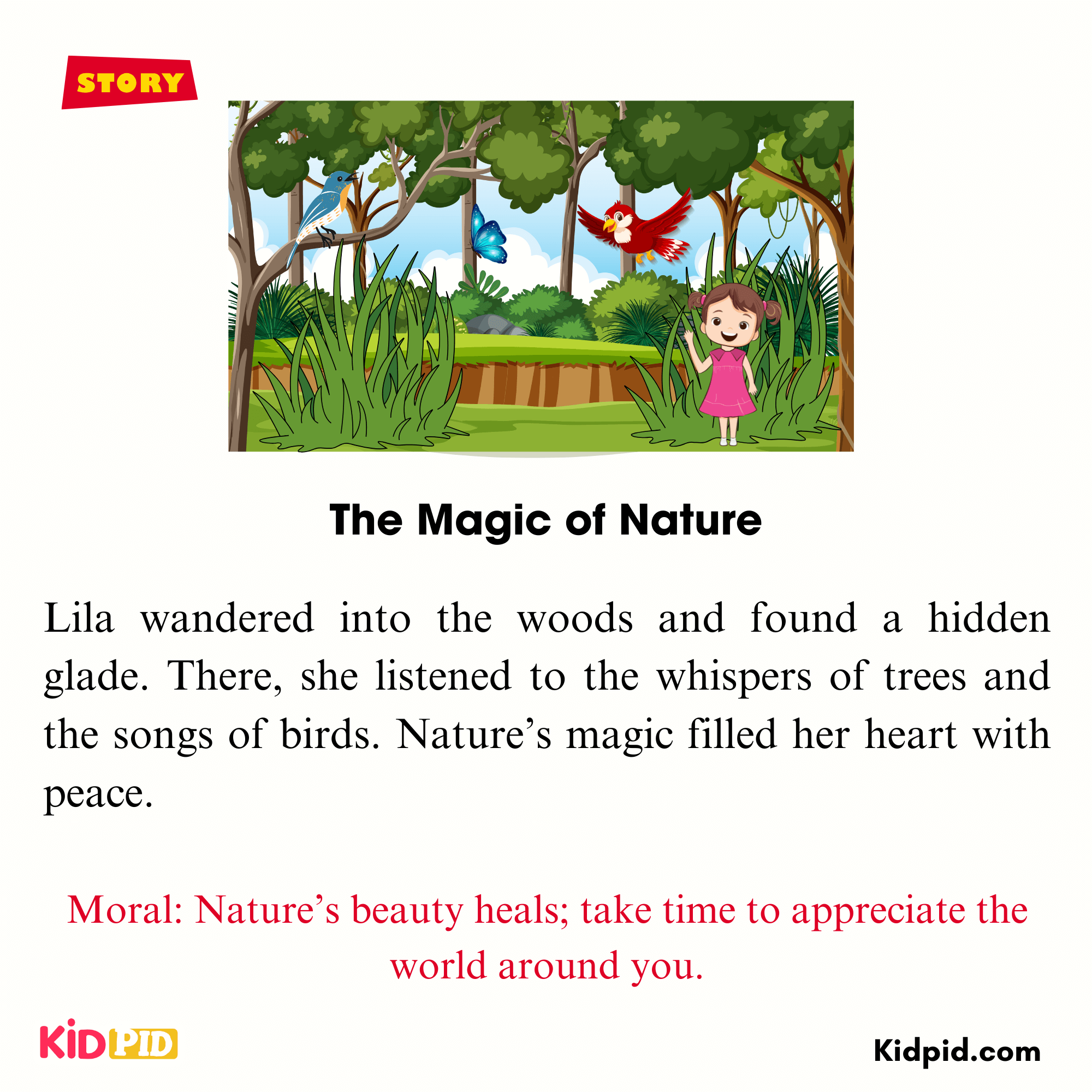 The Magic of Nature - Reading Short Moral Stories For Children