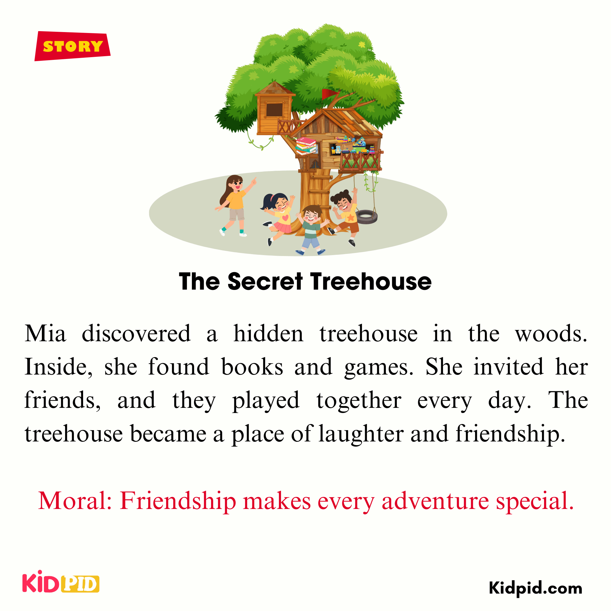 Short Stories With Moral For Kindergarten Kidpid