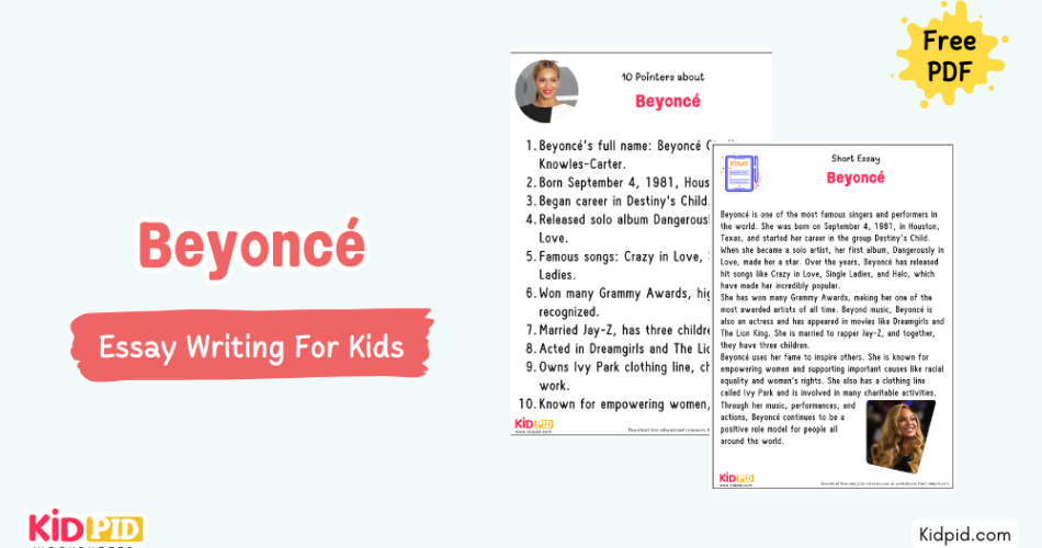 Essay - Beyoncé