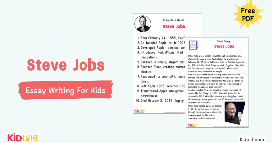 Essay - Steve Jobs