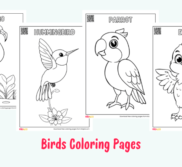 Birds Coloring Pages For Kids