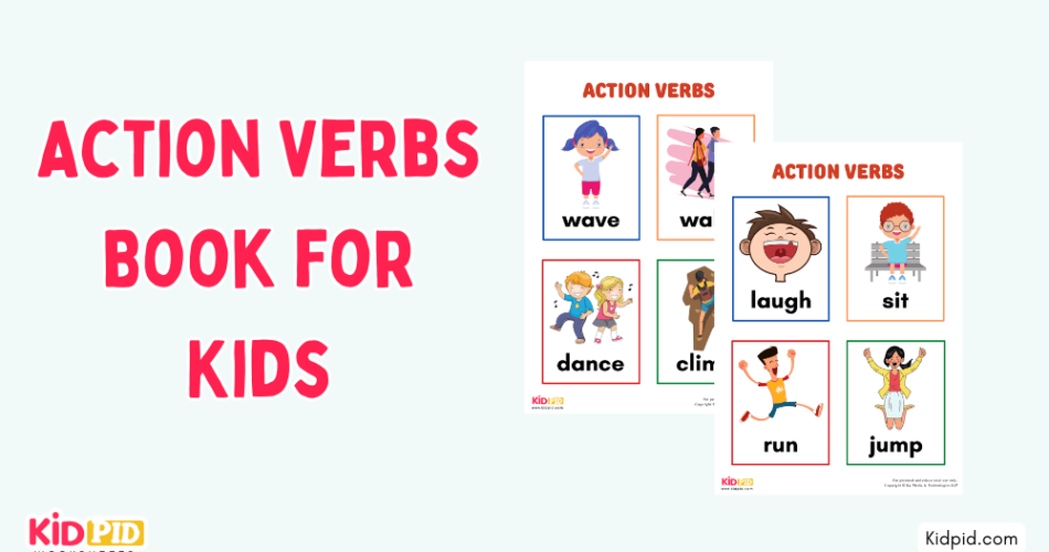 Action Verbs Book for Kids