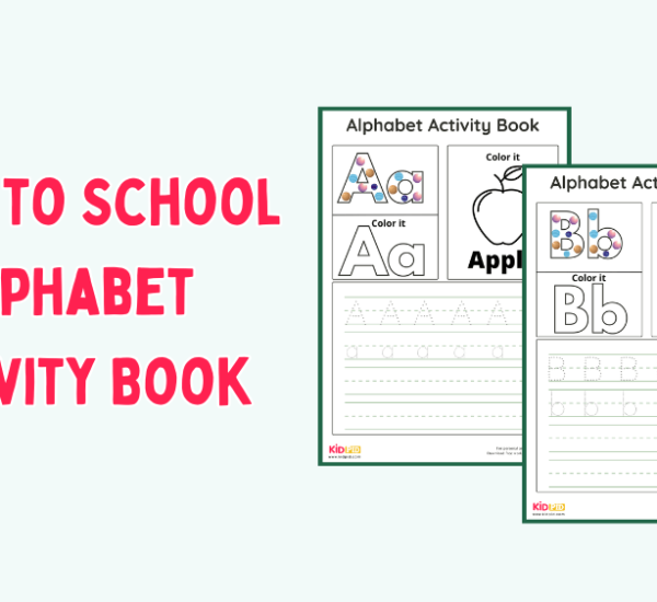 Back to School Alphabet Activity Book