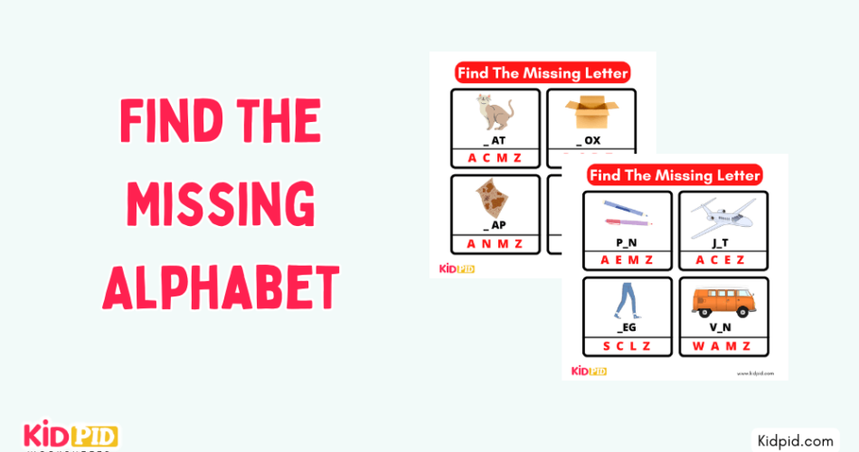 Find The Missing Alphabet