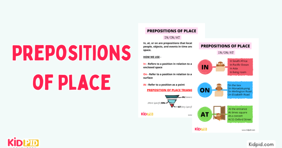 Prepositions of Place