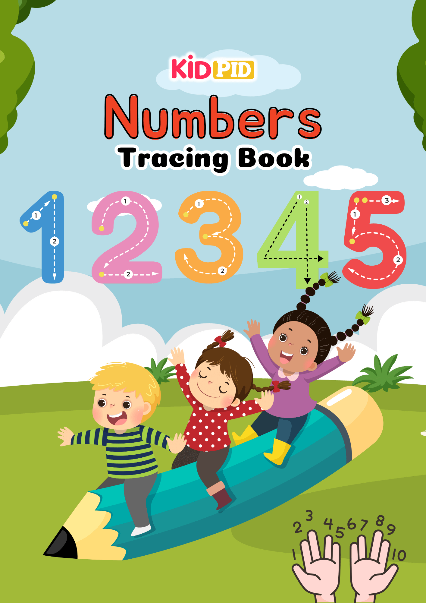 Numbers Tracing Book Cover