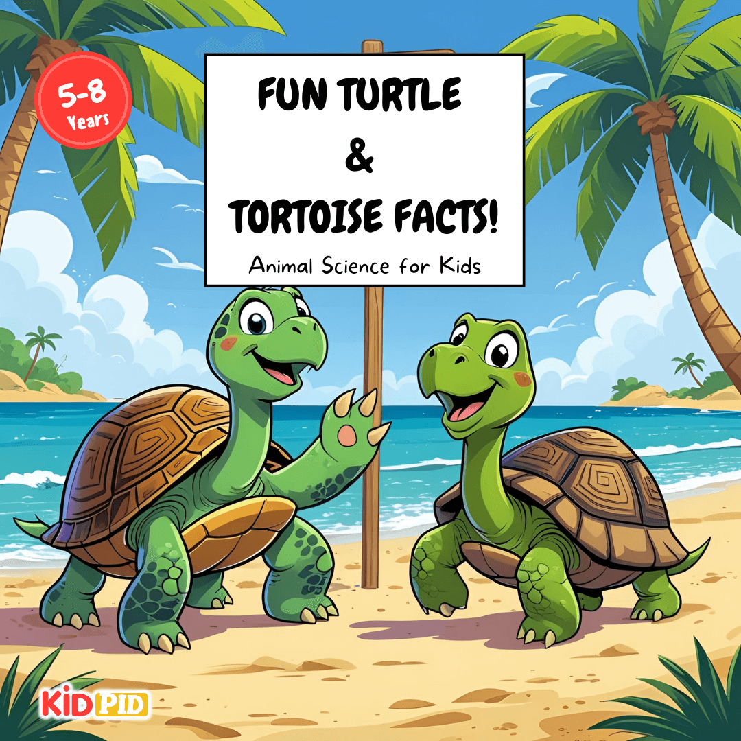 Fun Turtle & Tortoise Facts!