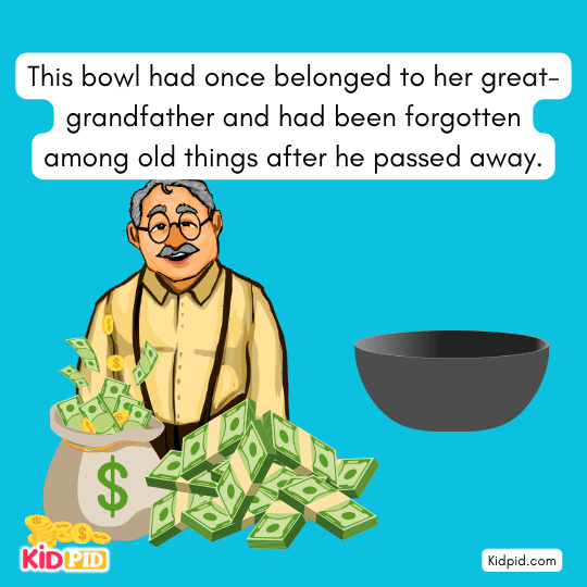 Old bowl belonged to great-grandfather long ago