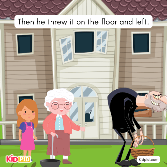 threw bowl on the floor and left