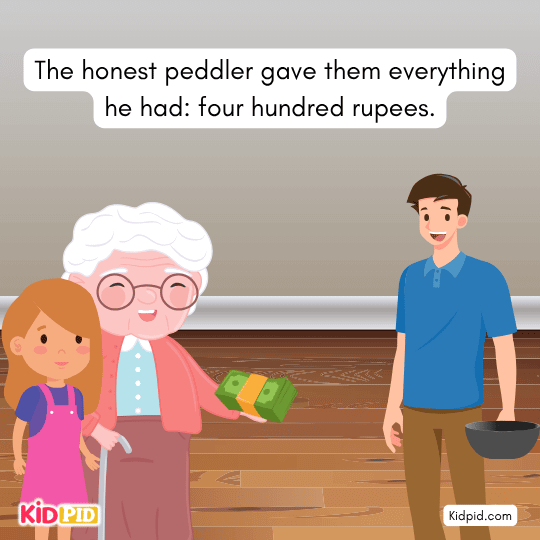 Peddler says bowl worth thousands of rupees he had four hundred rupees