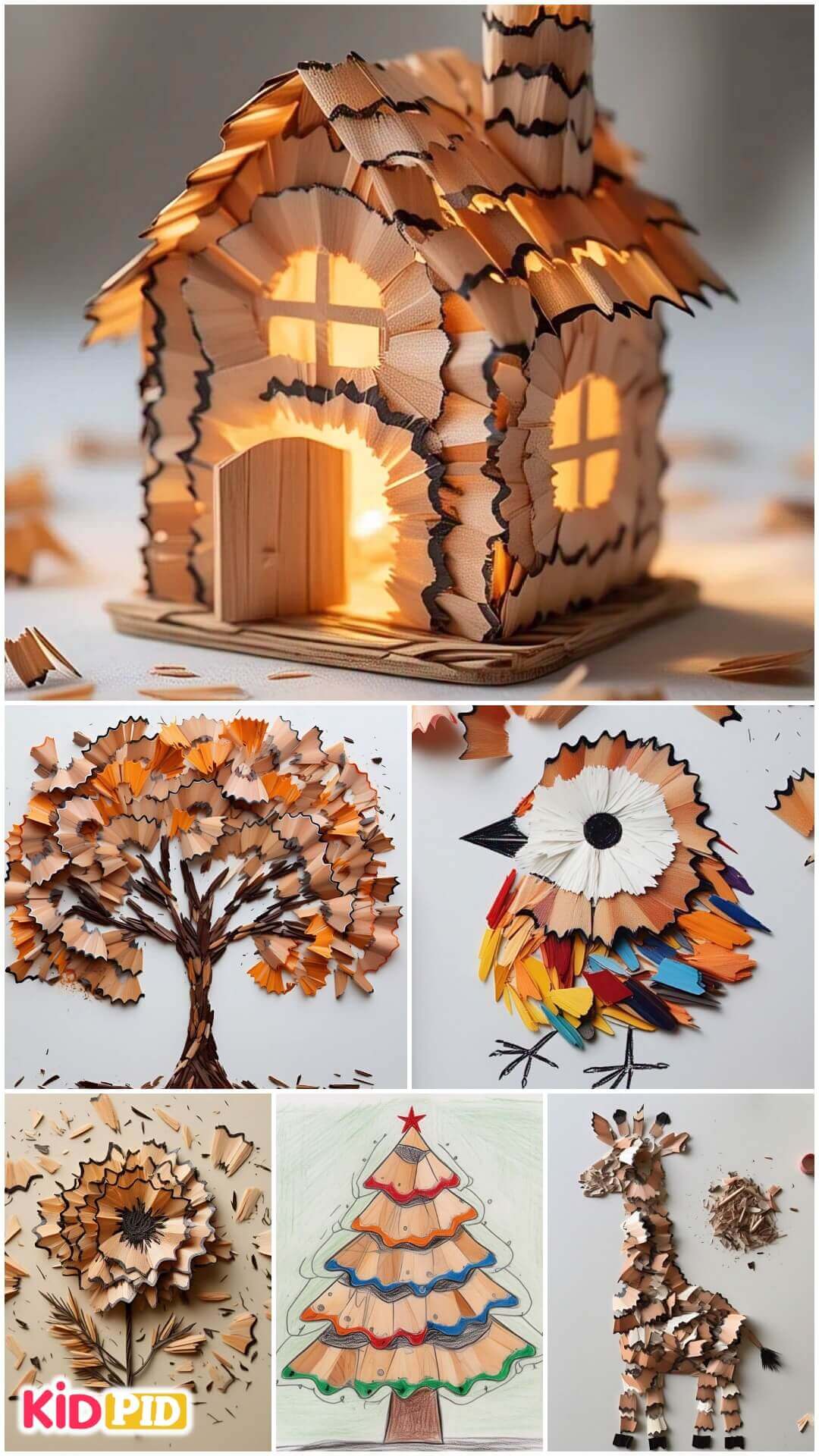 DIY Pencil Shaving Art Projects for Kids to Try