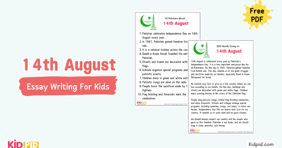 14th August: Essay, 10 Pointers & Questions