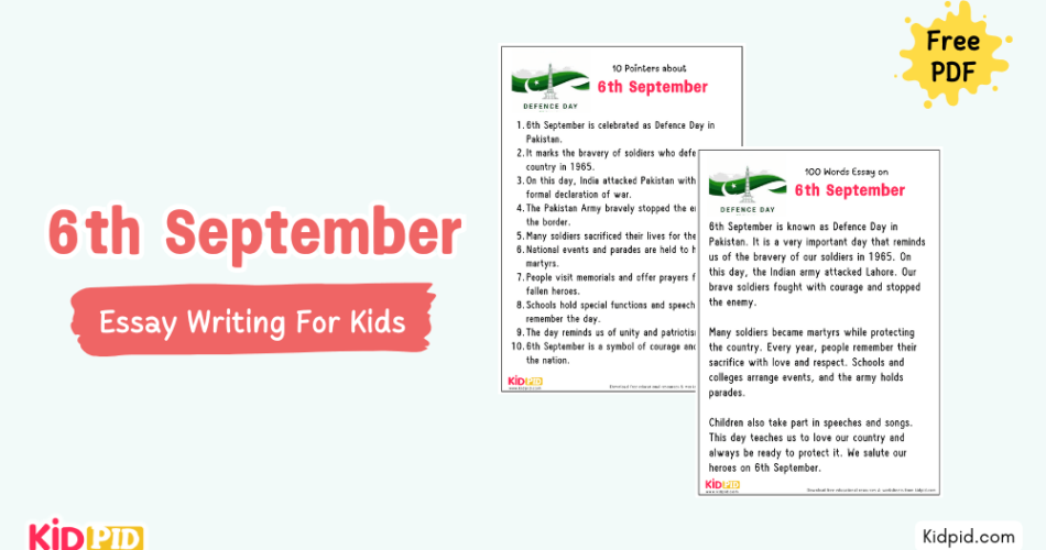 6th September: Essay, 10 Pointers & Questions