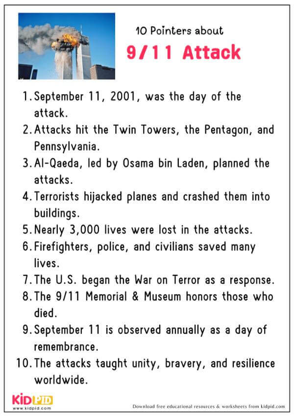 10 Pointers About the 9/11 Attacks
