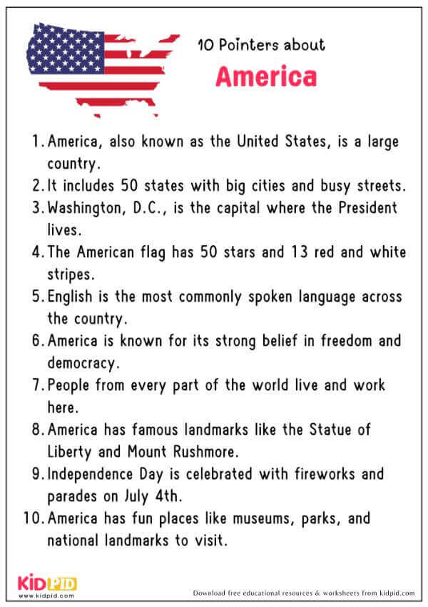 10 Pointers About America 
