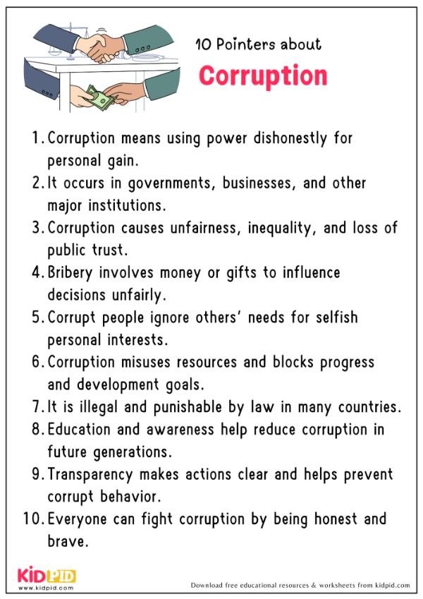 10 Pointers About Corruption
