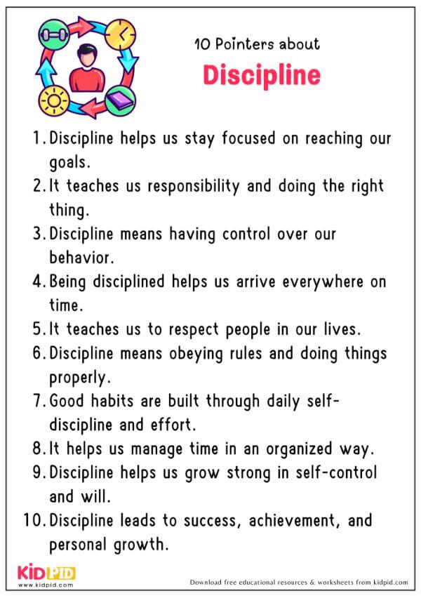 10 Pointers About Discipline