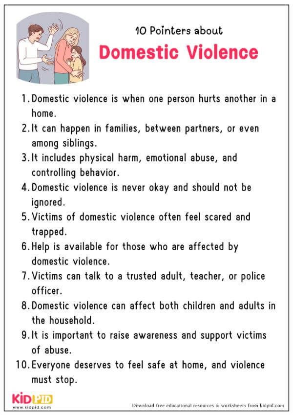 10 Pointers About Domestic Violence 