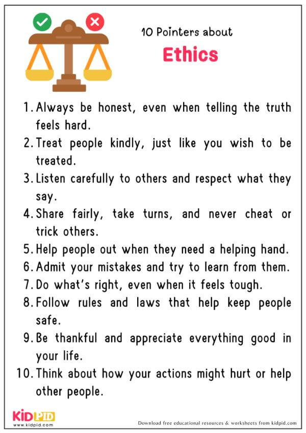 10 Pointers About Ethics